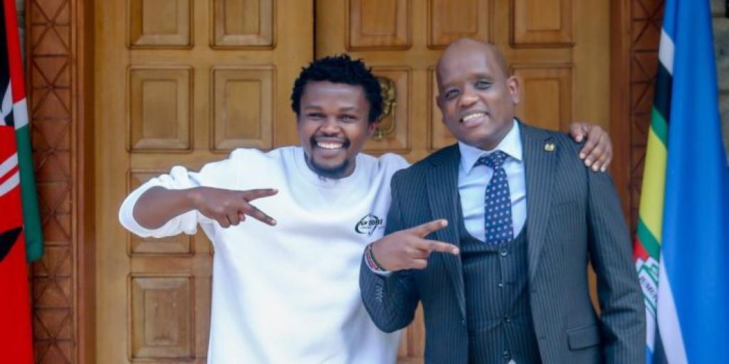 Mwalimu Churchill Congratulates Chipukeezy on His New Role in President Ruto’s Office